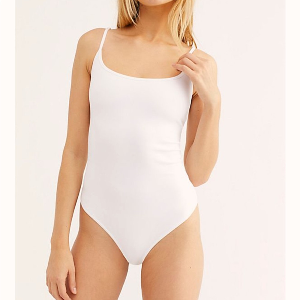 Free People ‘Basique’ Bodysuit, White, XS